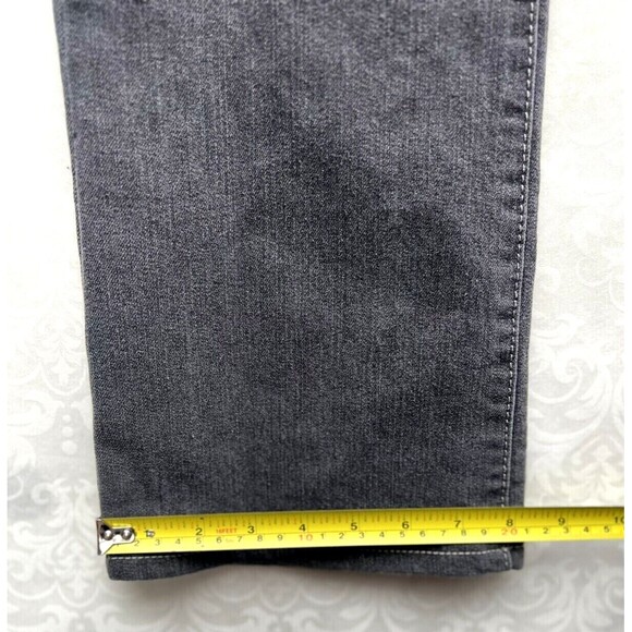 Style & Co Jeans Womens 10 Gray Barely Bootcut Tummy Control Jeweled Pockets - Picture 13 of 15